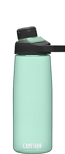 CamelBak Chute Mag BPA Free Water Bottle with Tritan Renew - Magnetic Cap Stows While Drinking, 25oz, Coastal