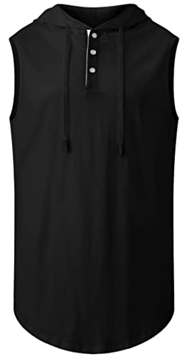 Aiyino Men's S-5X Short/Long Sleeve Fashion Athletic Hoodies Sport Sweatshirt Hip Hop Pullover