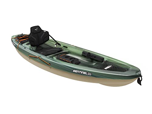 Pelican Sentinel 100X Angler Fishing KayakSit-on-Top KayakLightweight one Person Kayak9.6 ft