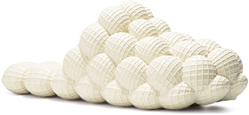 Gaatpot Massage Bubble Slides for Women and Men Funny Lychee Bubble Slippers Non-slip Spa Home Bedroom Shower Slippers
