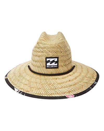 Billabong Men's Classic Printed Straw Lifeguard Hat