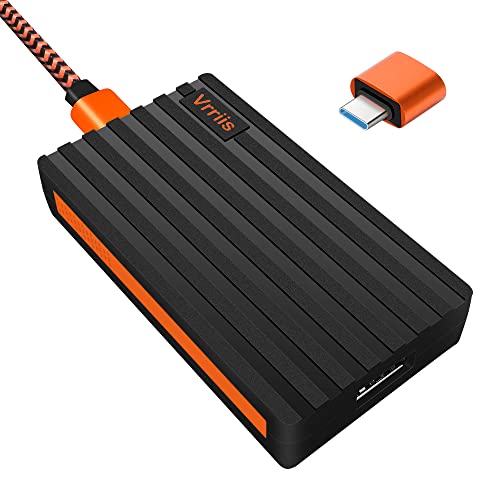 Vrriis Wireless CarPlay Adapter 3.1 for Factory Wired Apple CarPlay, Wireless CarPlay Dongle Convert Factory Wired CarPlay to Wireless Work with USB-A and Type-C Port CarPlay Model Year 2016-2019