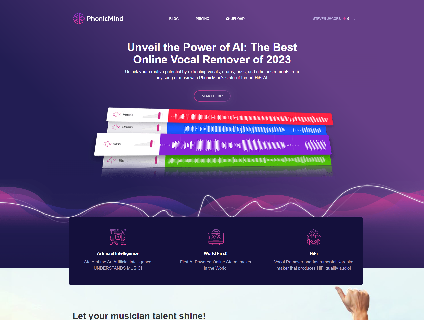 PhonicMind - AI Vocal Remover